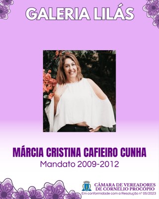 Márcia Cristina Cafieiro Cunha