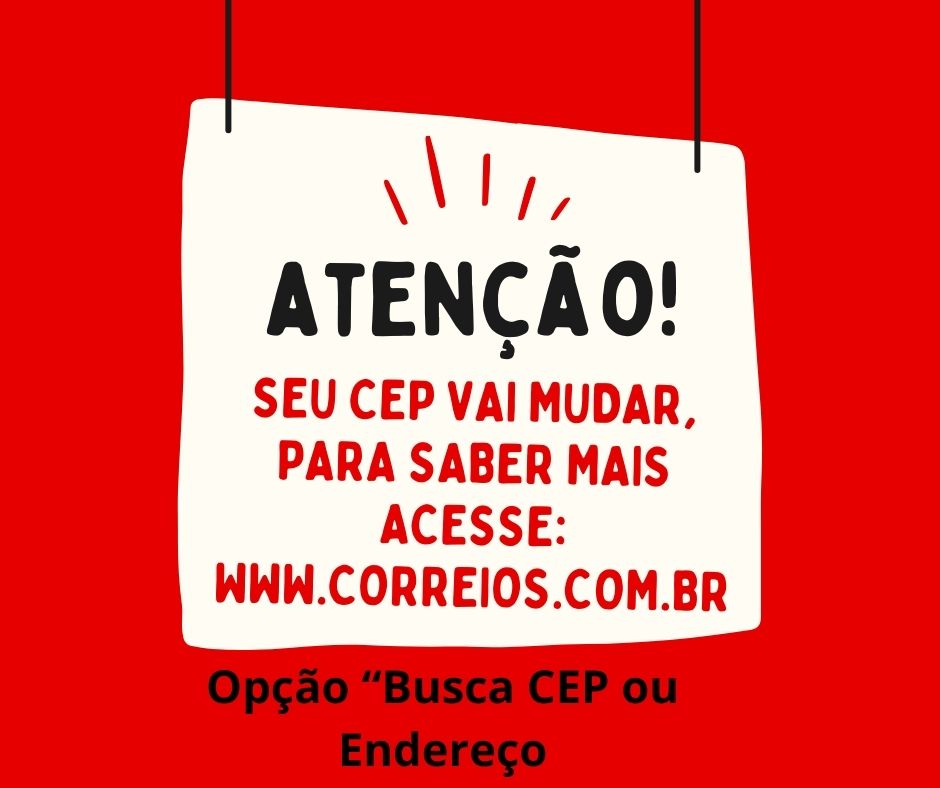 Alteração de CEP 